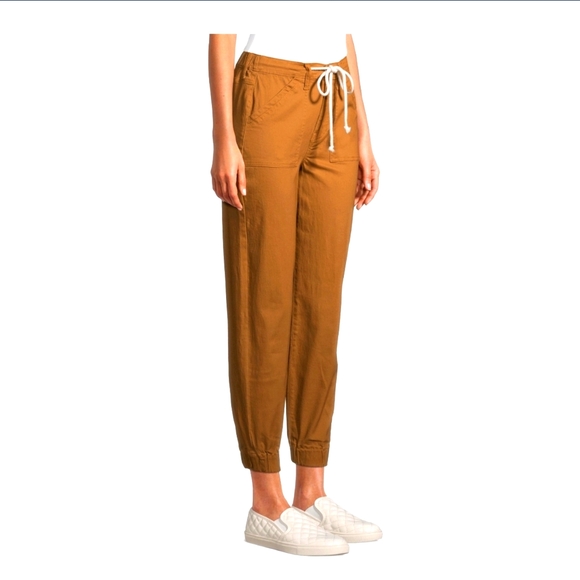 No Boundaries NWT Junior's Cropped Drawstring Jogger Pant Elastic Cuffs 546 - Picture 2 of 8